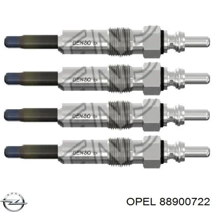 Bujía de incandescencia Nissan Tiida C11X