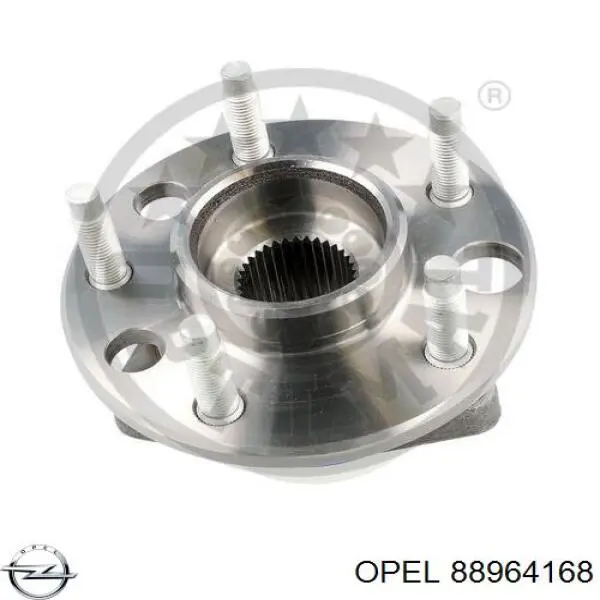 84641365 Opel cubo de rueda delantero