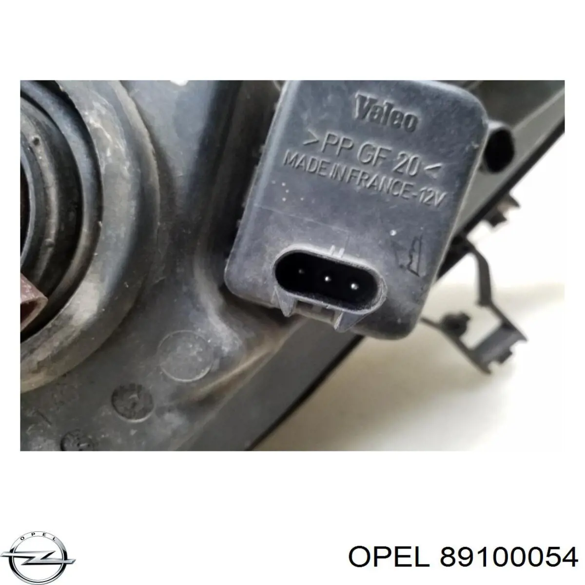 Faro izquierdo 1216277 Opel