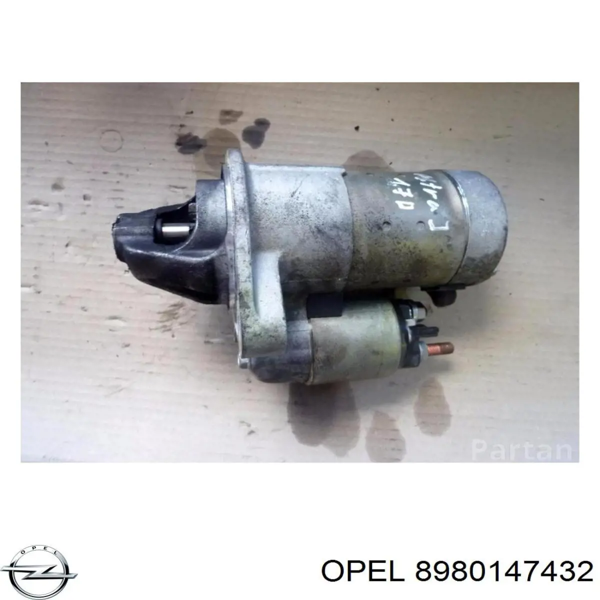 8980147432 Opel motor de arranque