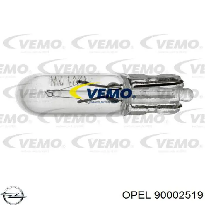 90002519 Opel luz del tablero (panel principal)