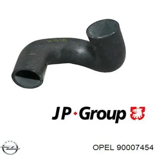 90007454 Opel Manguera superior del radiador