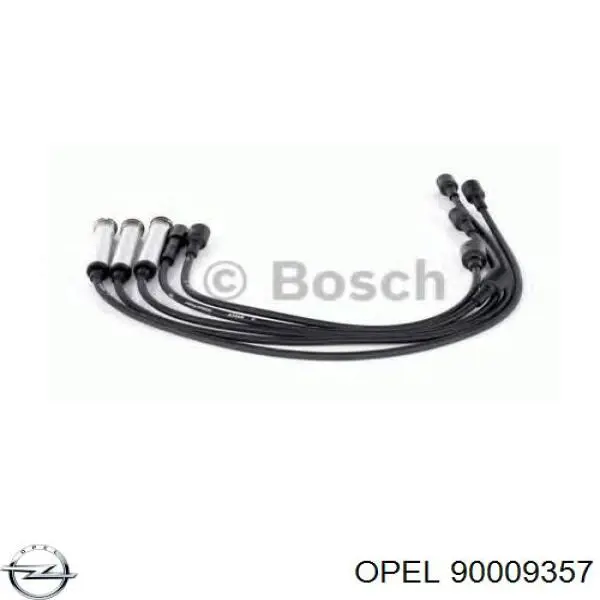 90009357 Opel juego de cables de encendido