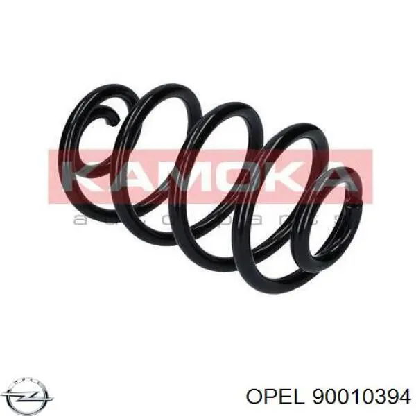 90010394 Opel muelle de suspensión eje trasero