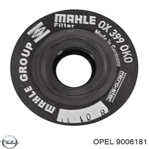 9006181 Opel filtro de aceite
