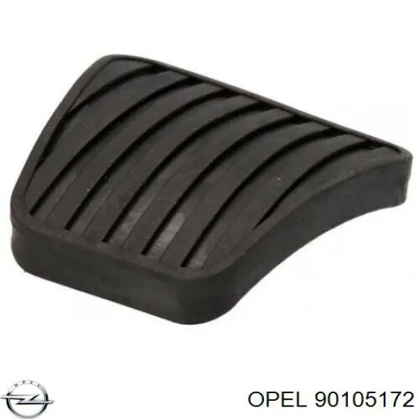 90105172 Opel revestimiento del pedal, pedal de embrague