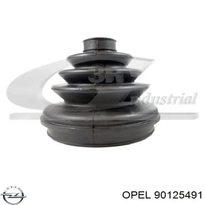 90125491 Opel fuelle, árbol de transmisión delantero exterior