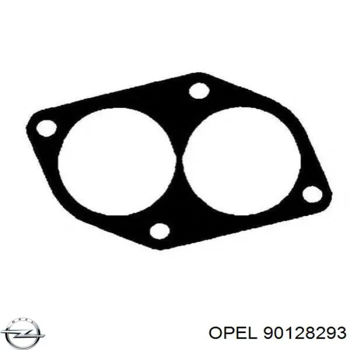 90128293 Opel junta, tubo de escape silenciador