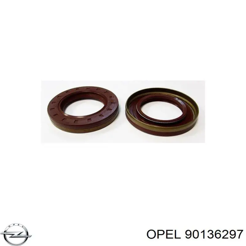 90136297 Opel anillo retén, cigüeñal frontal