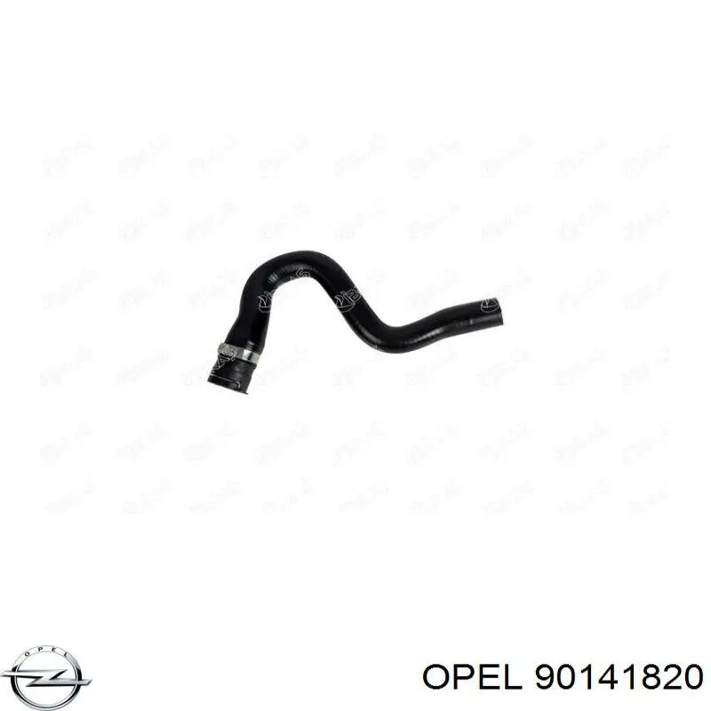 90141820 Opel conducto refrigerante, bomba de agua, de recepción