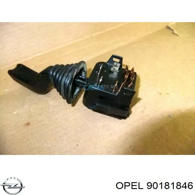 90181846 Opel Conmutador izquierdo de la columna de dirección
