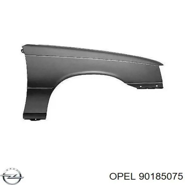 90185075 Opel guardabarros delantero derecho