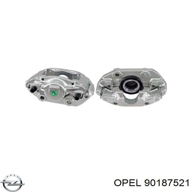 90187521 Opel pinza de freno delantera izquierda