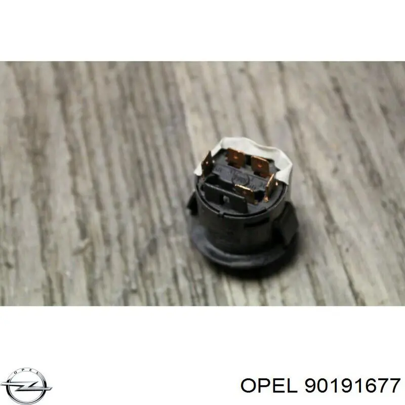 90191677 Opel interruptor de faros para "torpedo"