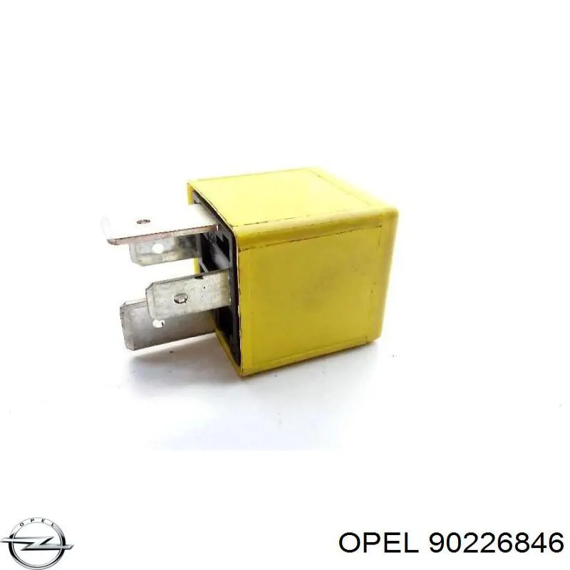 Relé de bomba eléctrica de combustible Opel 90226846