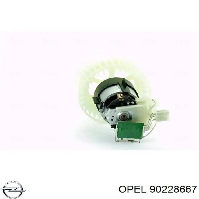 Ventilador habitáculo 90228667 Opel