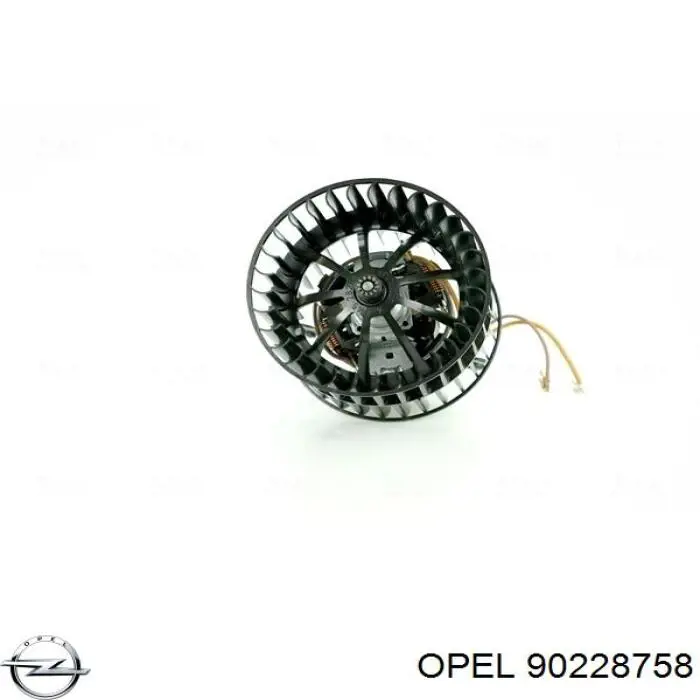 90228758 Opel motor eléctrico, ventilador habitáculo