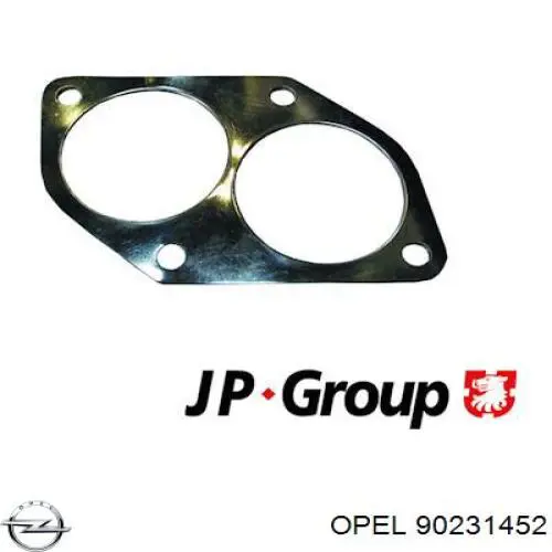 90231452 Opel junta de tubo de escape silenciador