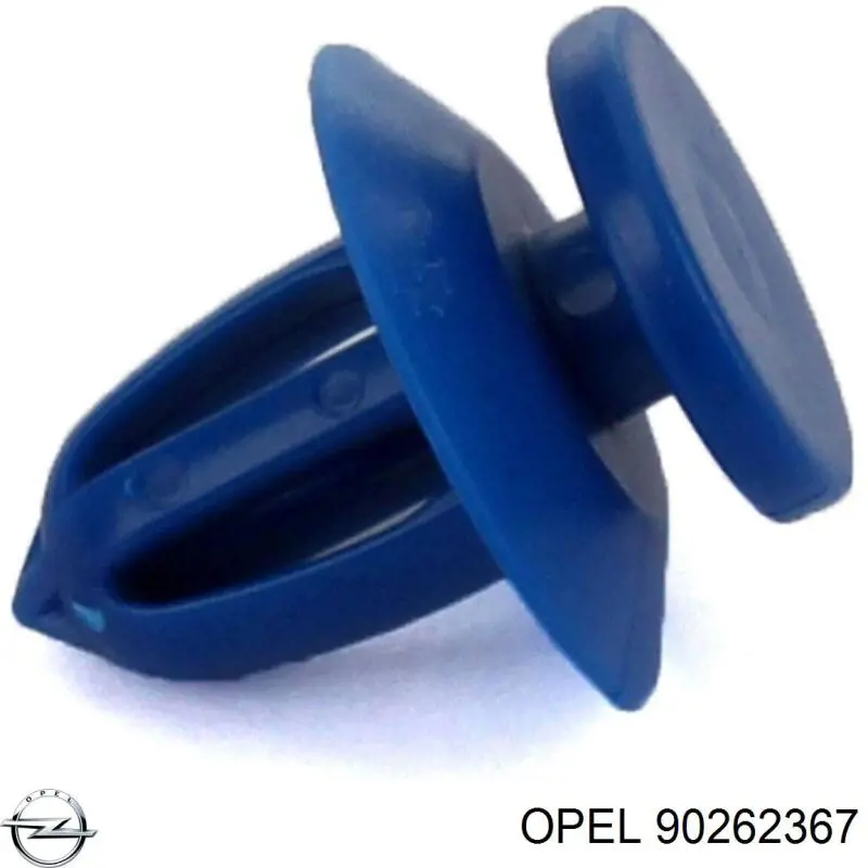 90262367 Opel clip, tubuladura de sujeción, alféizar de la puerta