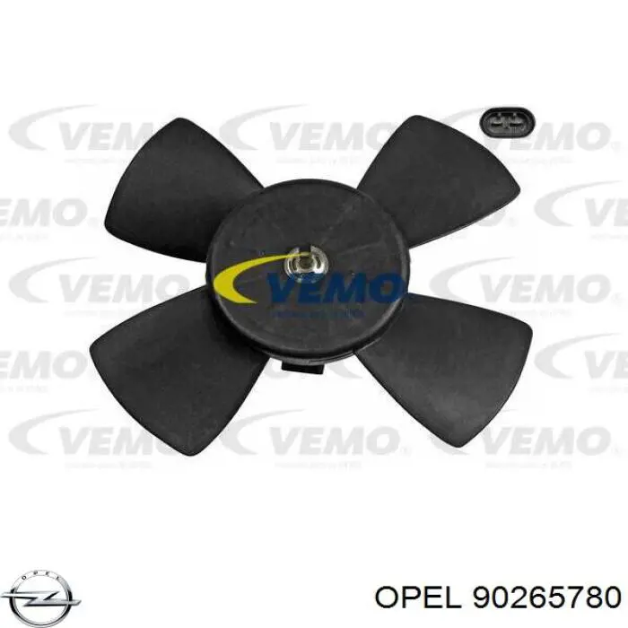 90265780 Opel bastidor radiador