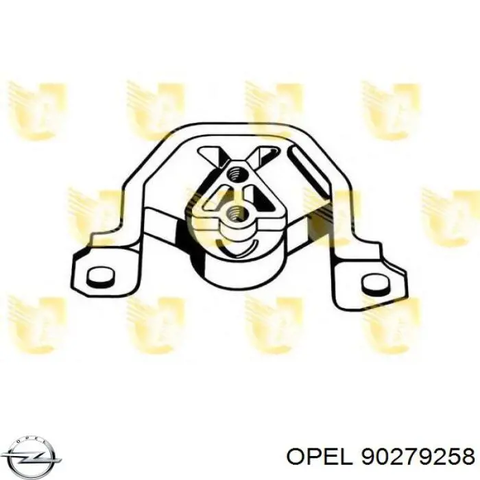 90279258 Opel soporte motor izquierdo