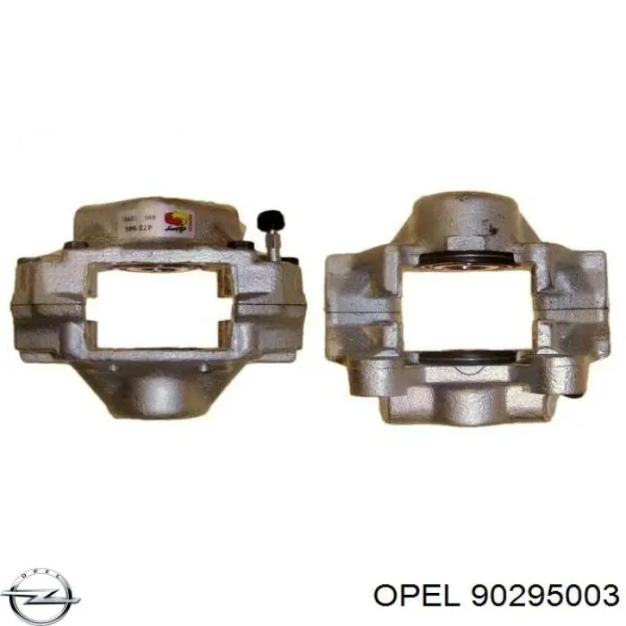 90295003 Opel pinza de freno trasero derecho