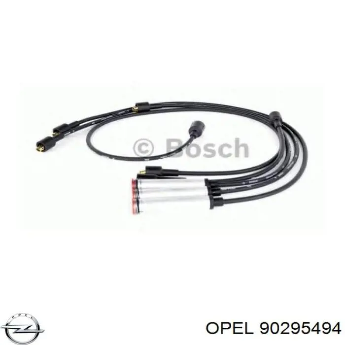 90295494 Opel juego de cables de encendido