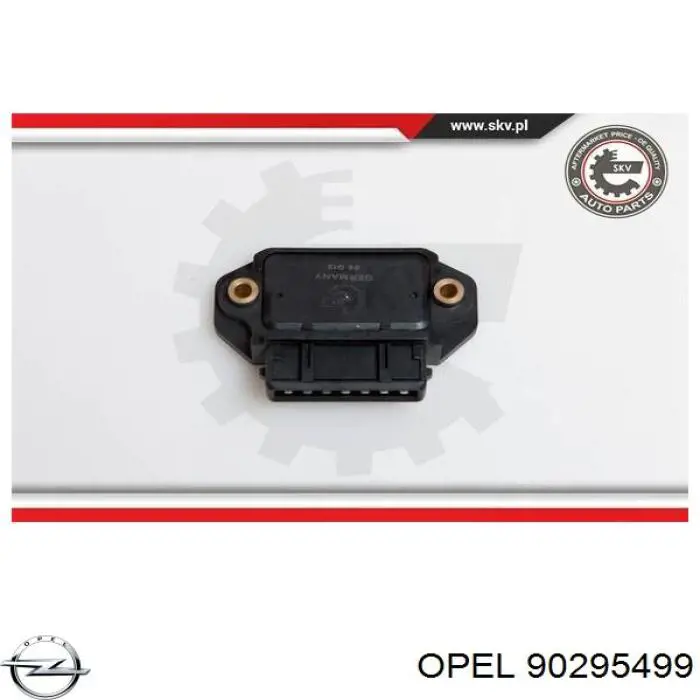 90295499 Opel módulo de encendido