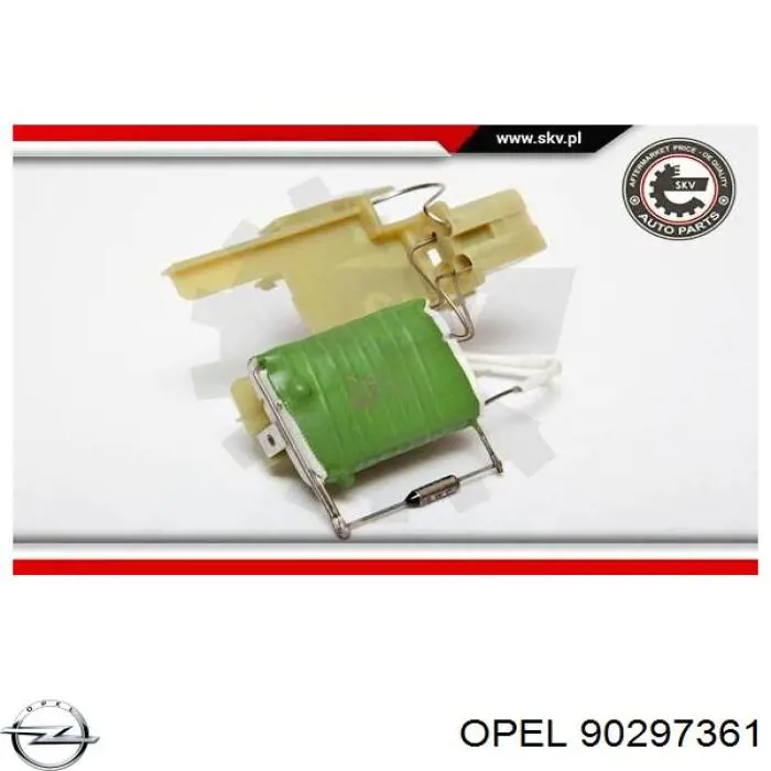 90297361 Opel Resistencia de calefacción
