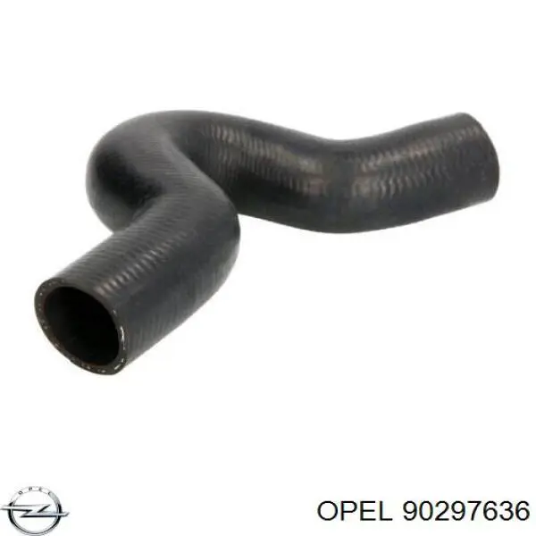 90297636 Opel tubería de radiador arriba