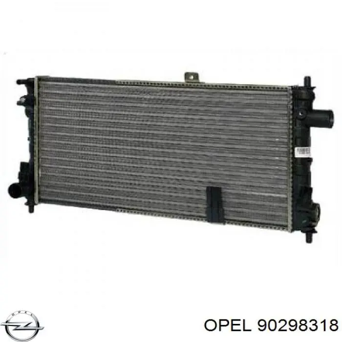 90298318 Opel radiador