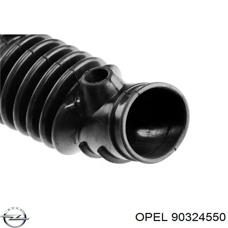 Conducto de aire, salida del filtro de aire 90324550 Opel
