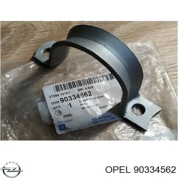 90334562 Opel abrazadera de cremallera de direccion