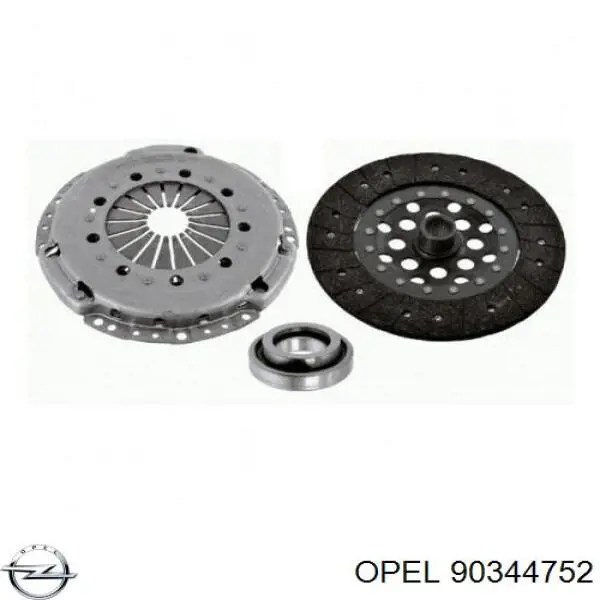 90344752 Opel plato de presión de embrague