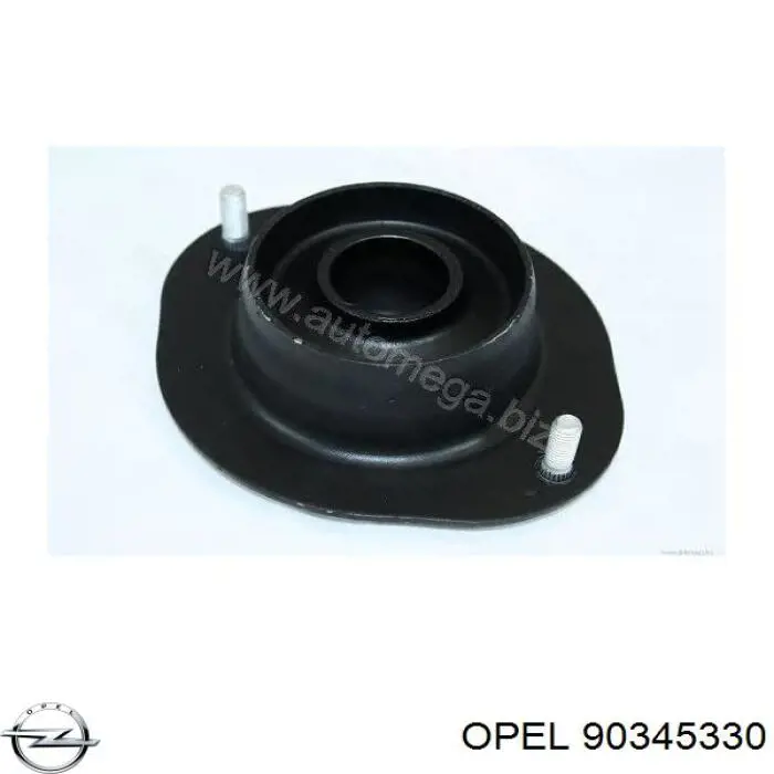 90345330 Opel soporte amortiguador delantero