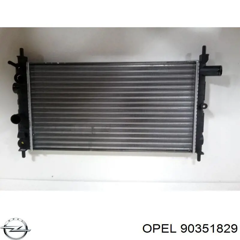 90351829 Opel radiador refrigeración del motor