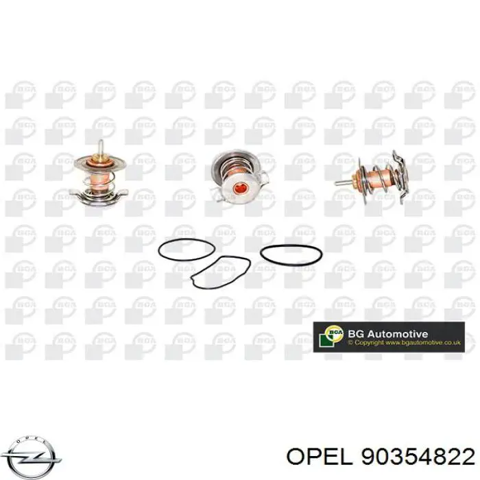 90354822 Opel termostato, refrigerante