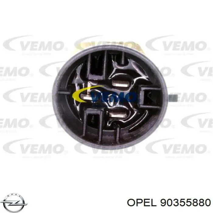 90355880 Opel sensor, temperatura del refrigerante (encendido el ventilador del radiador)