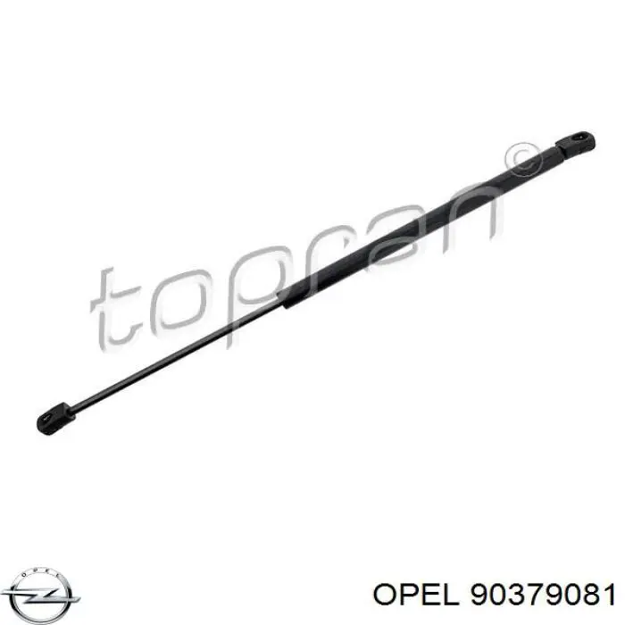 90379081 Opel amortiguador de maletero