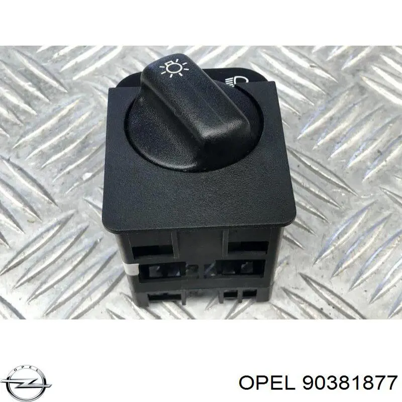 90381877 General Motors interruptor de faros para "torpedo"