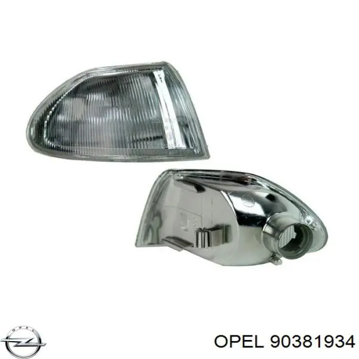 90381934 Opel piloto intermitente izquierdo