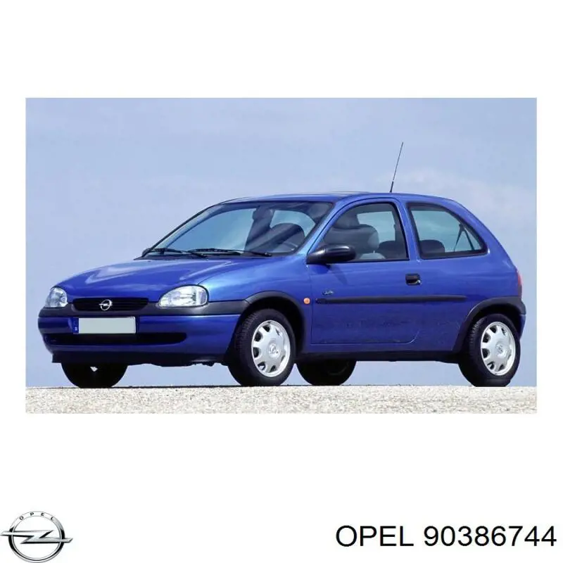 90386744 Opel junta, parabrisas
