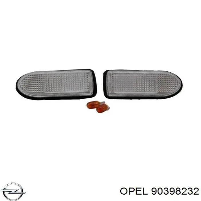 Piloto intermitente derecho 1226000 Opel