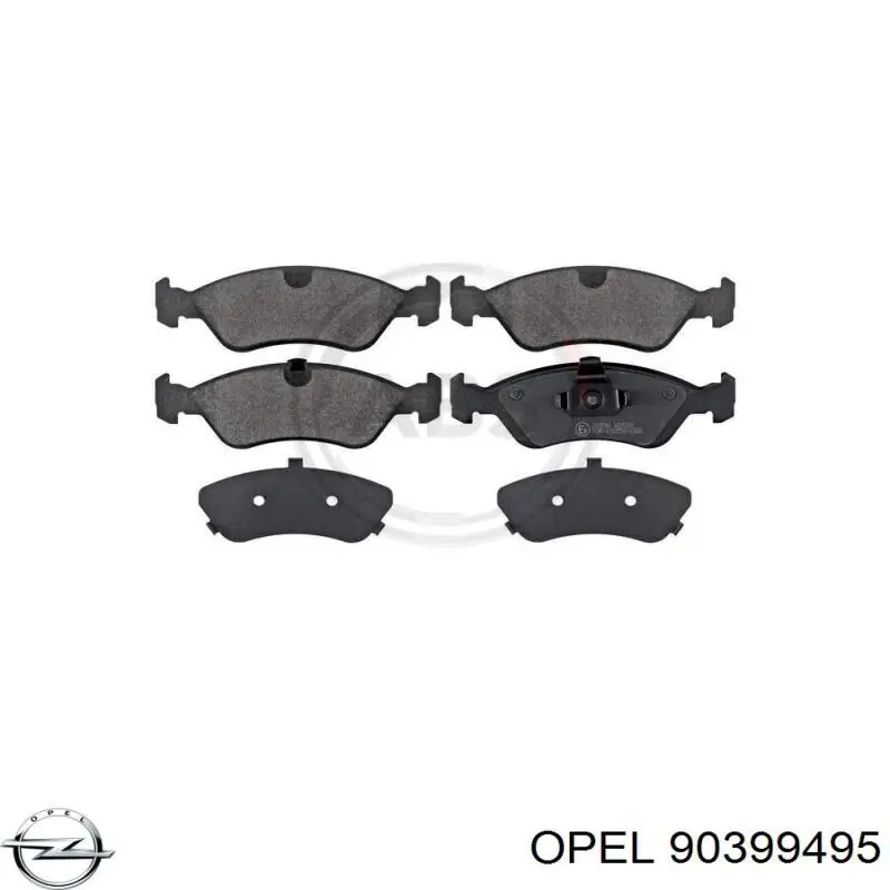 Pastillas freno delanteras Opel 90399495 precio, desde 20,08 EUR