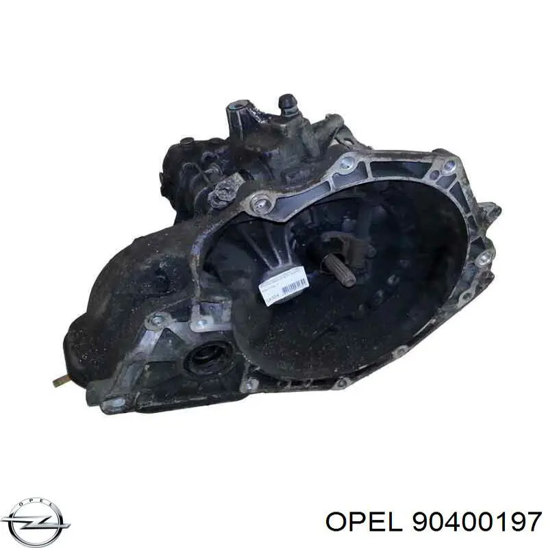 90400197 Opel caja de cambios mecánica, completa