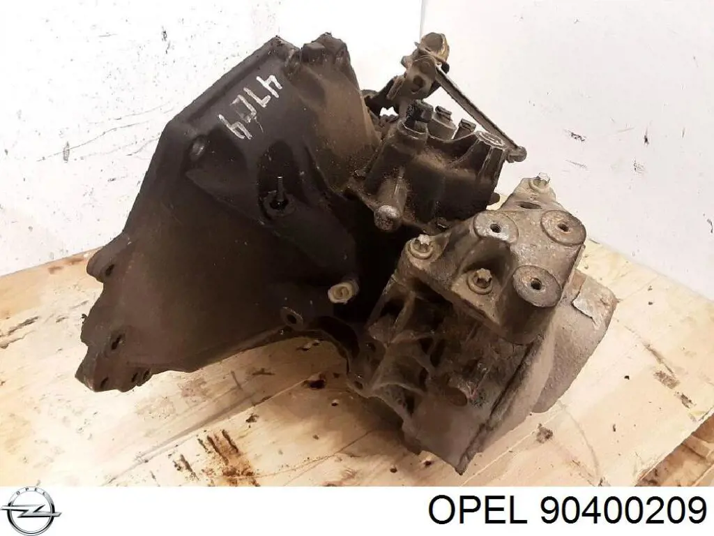 F13W374 Opel caja de cambios mecánica, completa