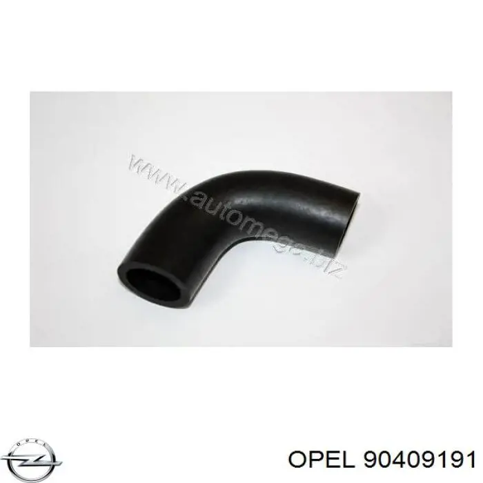 90409191 Opel tubo de ventilacion del carter (separador de aceite)