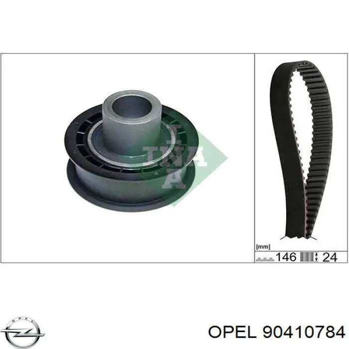 90410784 Opel Correa dentada