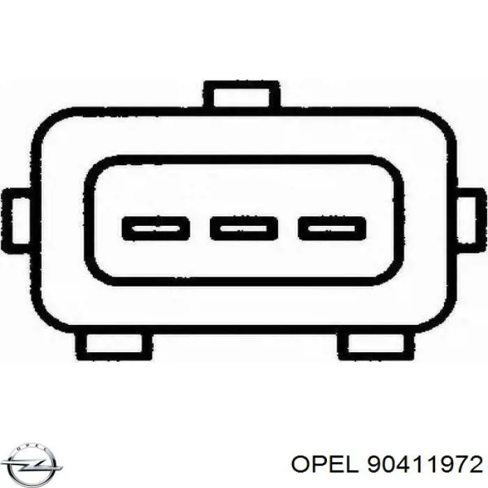 90411972 Opel sensor de detonaciones