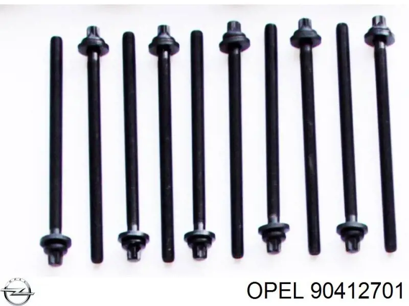 90412701 Opel tornillo de culata